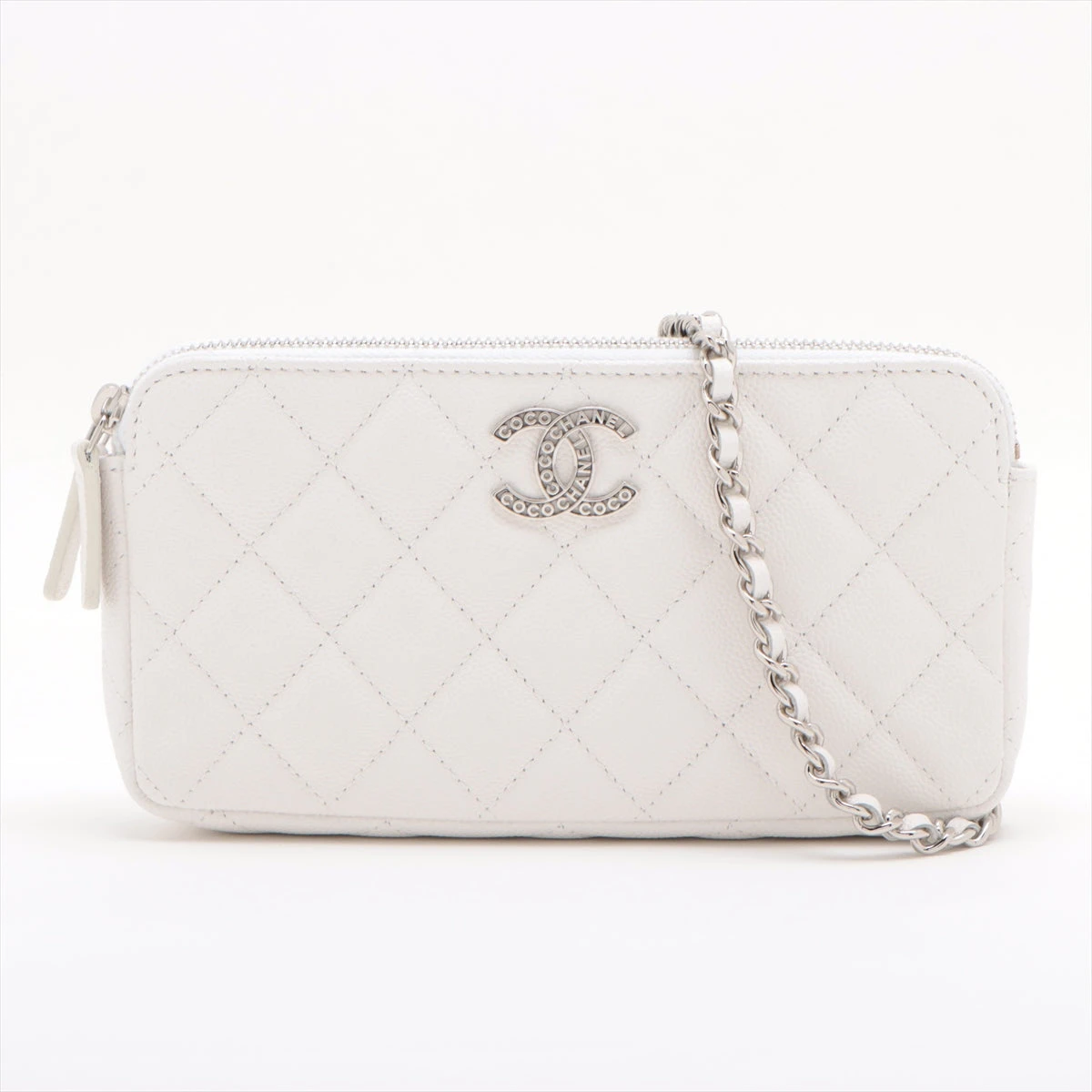 極美品✨CHANEL✨シャネル✨マトラッセキャビアスキンiPhoneX XS 極美品✨CHANEL✨シャネル✨マトラッセキャビアスキンiPhoneX XS
