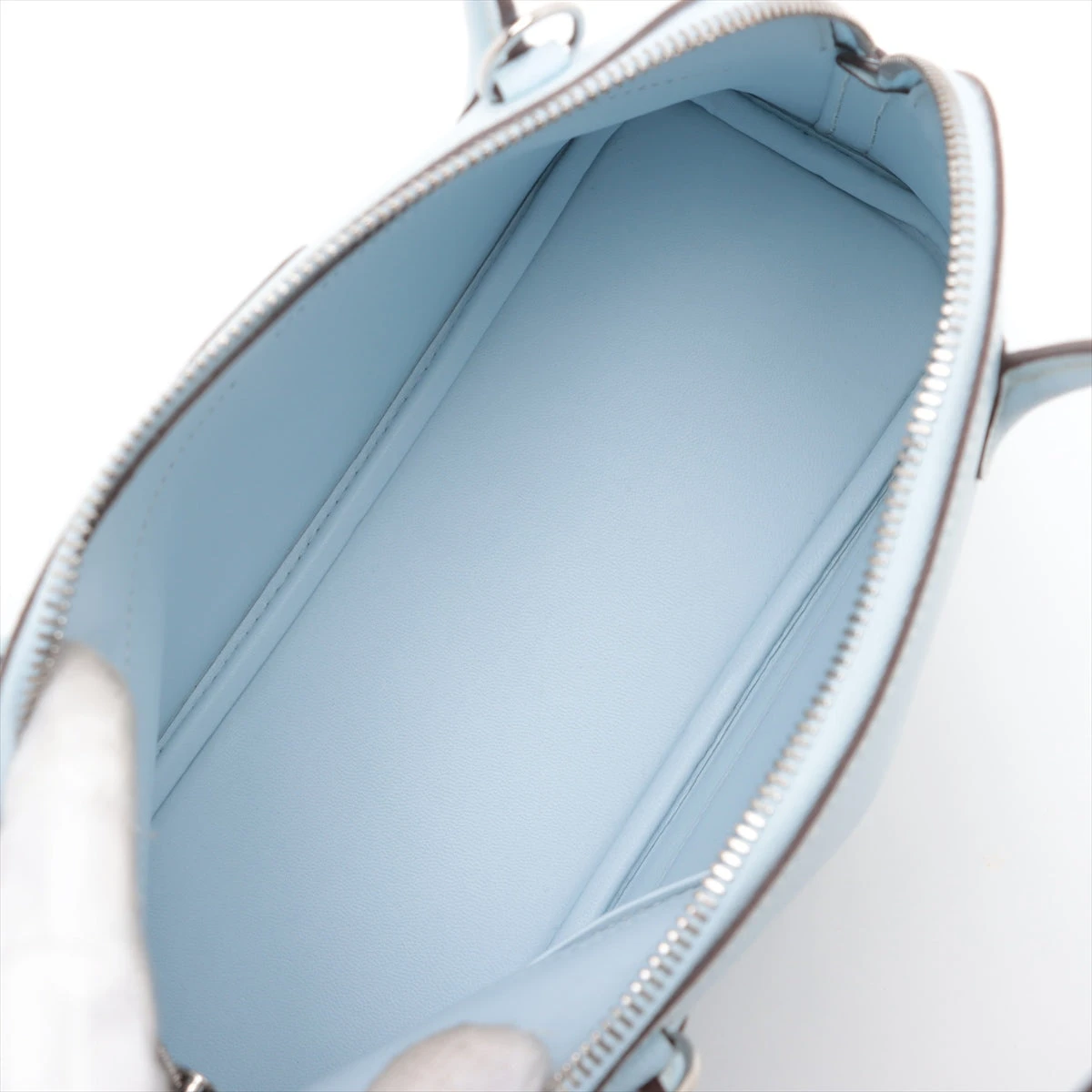 【美品】エルメス　ボリード27 ブルーブリュム エルメス / HERMES ボリード 27 ブルーノール/パラジウム金具