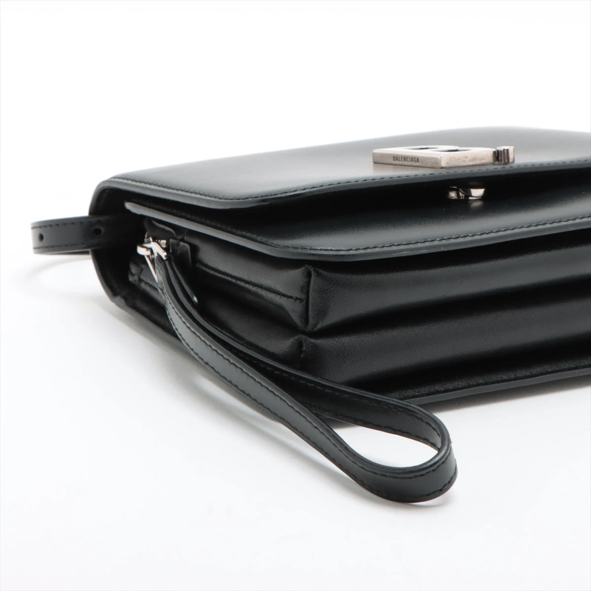 BALENCIAGA レザーハンドバッグ ショルダーバッグ 2WAY ブラック