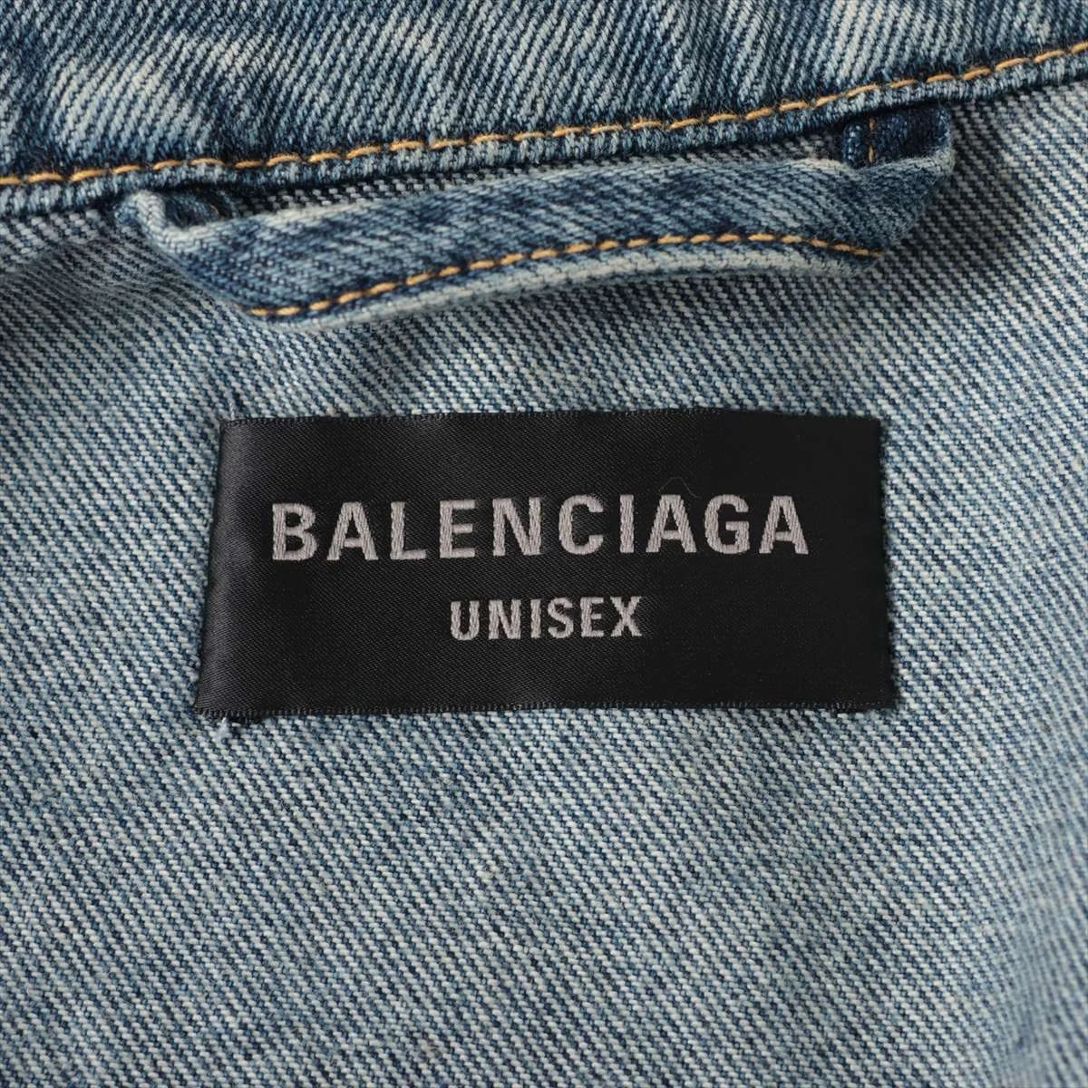 【激レア】 バレンシアガ 50 グラフィティ デニムジャケット オーバーサイズ バレンシアガ グラフィティ ペイント オーバーサイズ デニム