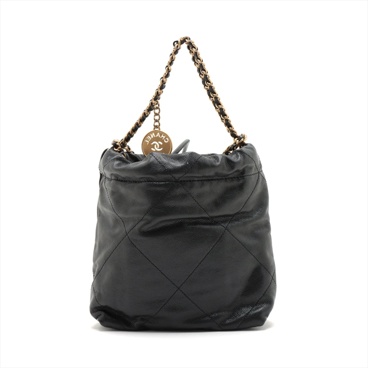 ★丸いフォームが気になる★【CHANEL】２チェーン ハンドバッグ 新作CHANEL☆直営 シャネルチェーンウォレット トップハンドル