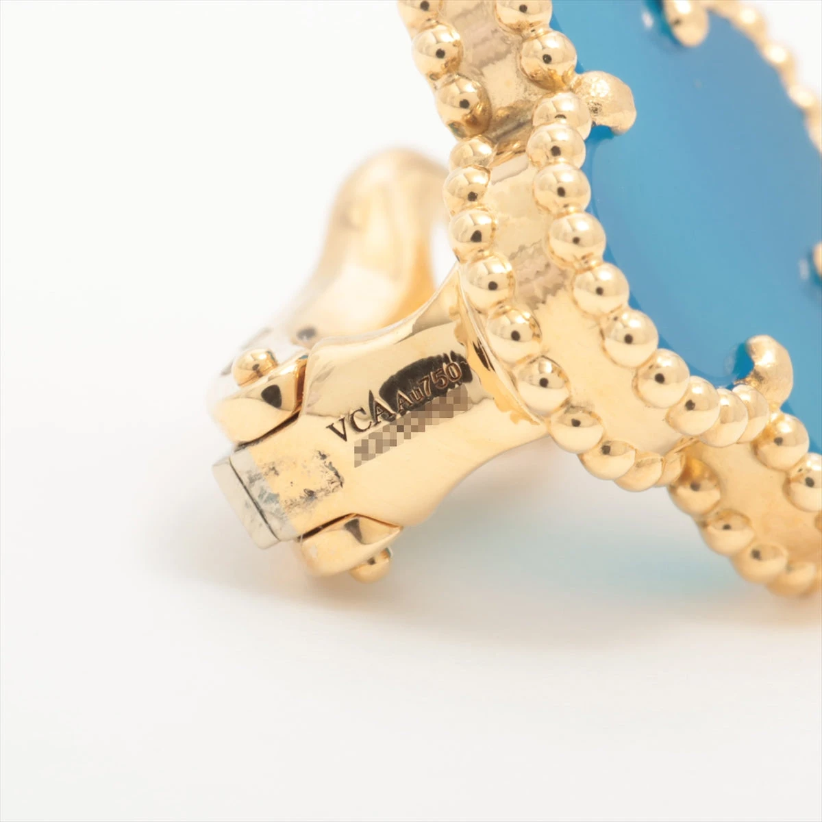 VCA ヴィンテージ アルハンブラ ピアス 18K YG ブルーアゲート 楽天市場】【2024年保証書付】 Van Cleef & Arpels(ヴァン