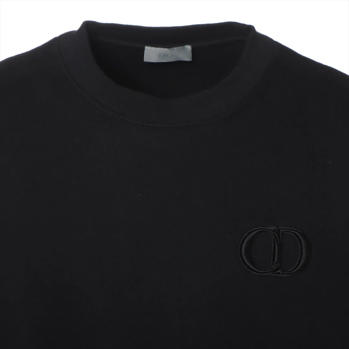 ディオール コットン×レーヨン スウェット XL メンズ ブラック