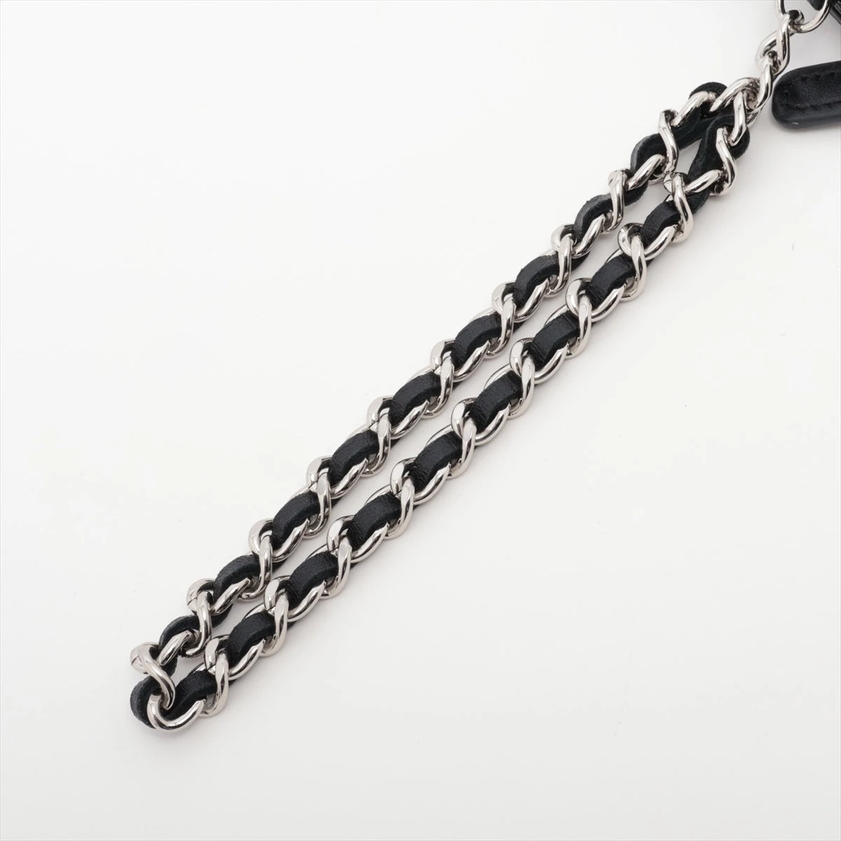 CHANEL★シャネルマトラッセラウンドチェーンラムスキンAランク CHANEL シャネル マトラッセ ラムスキン チェーンウォレット