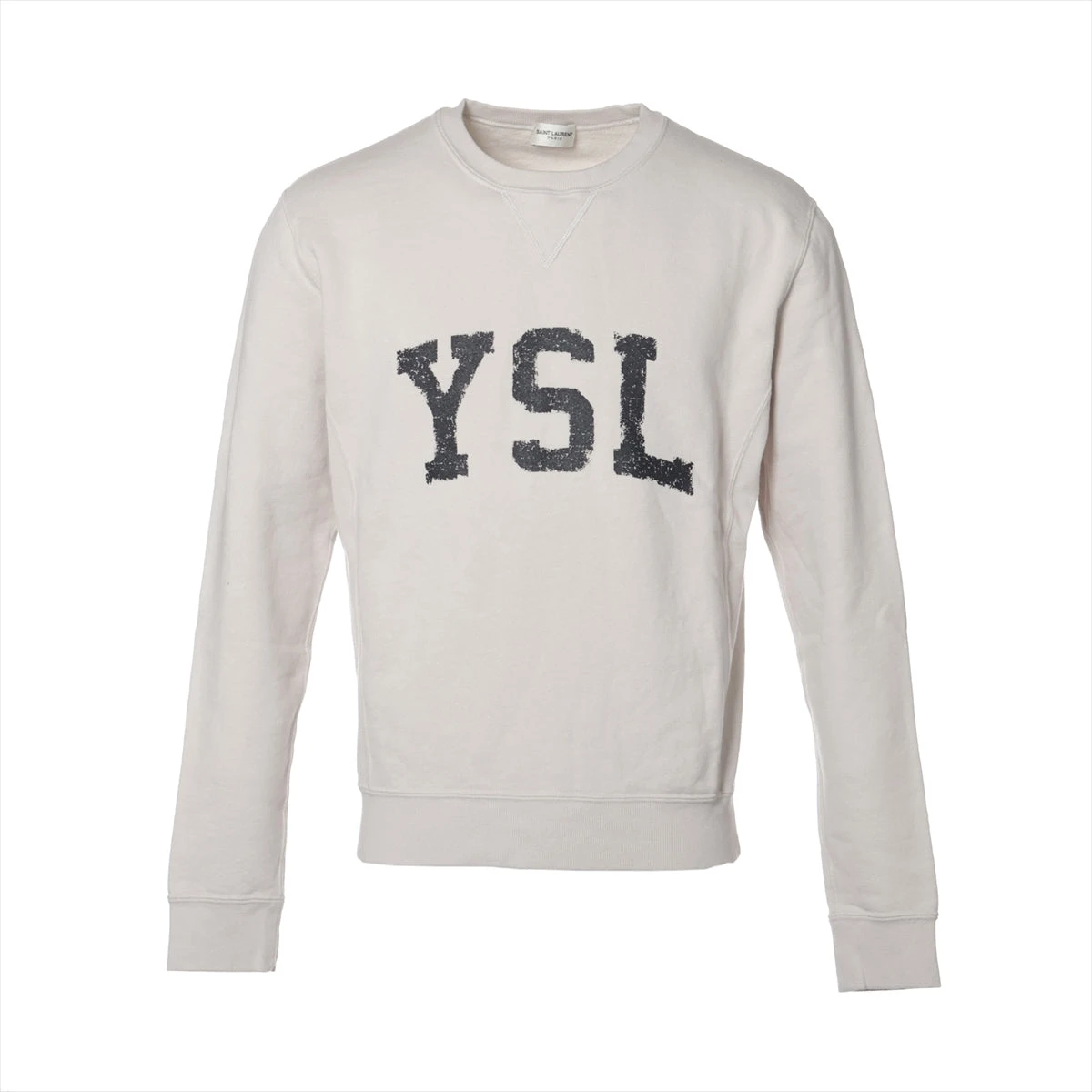 サンローランYSL グレー スウェット トレーナー
