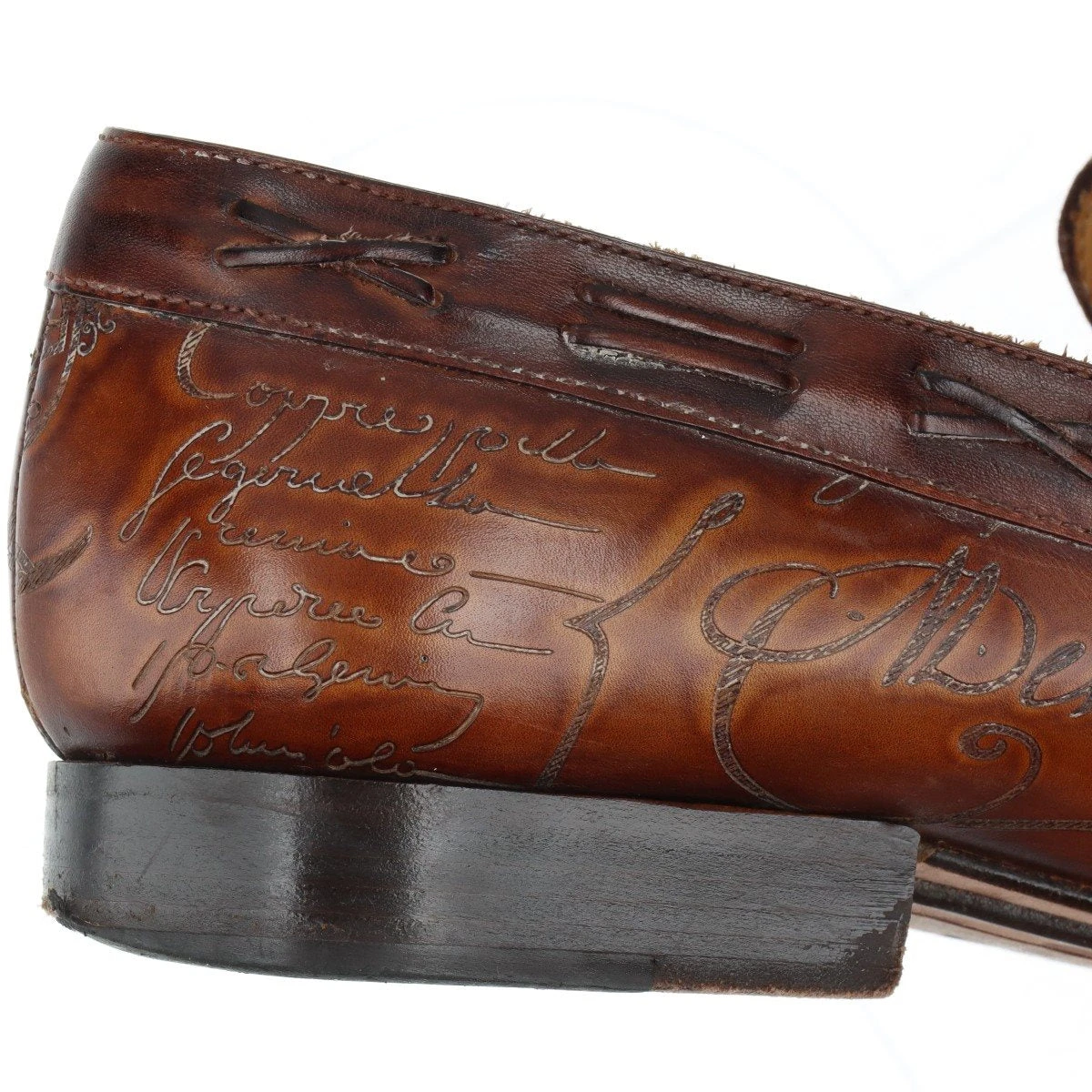 ベルルッティ レザー ローファー 8 メンズ ブラウン フェデリコ