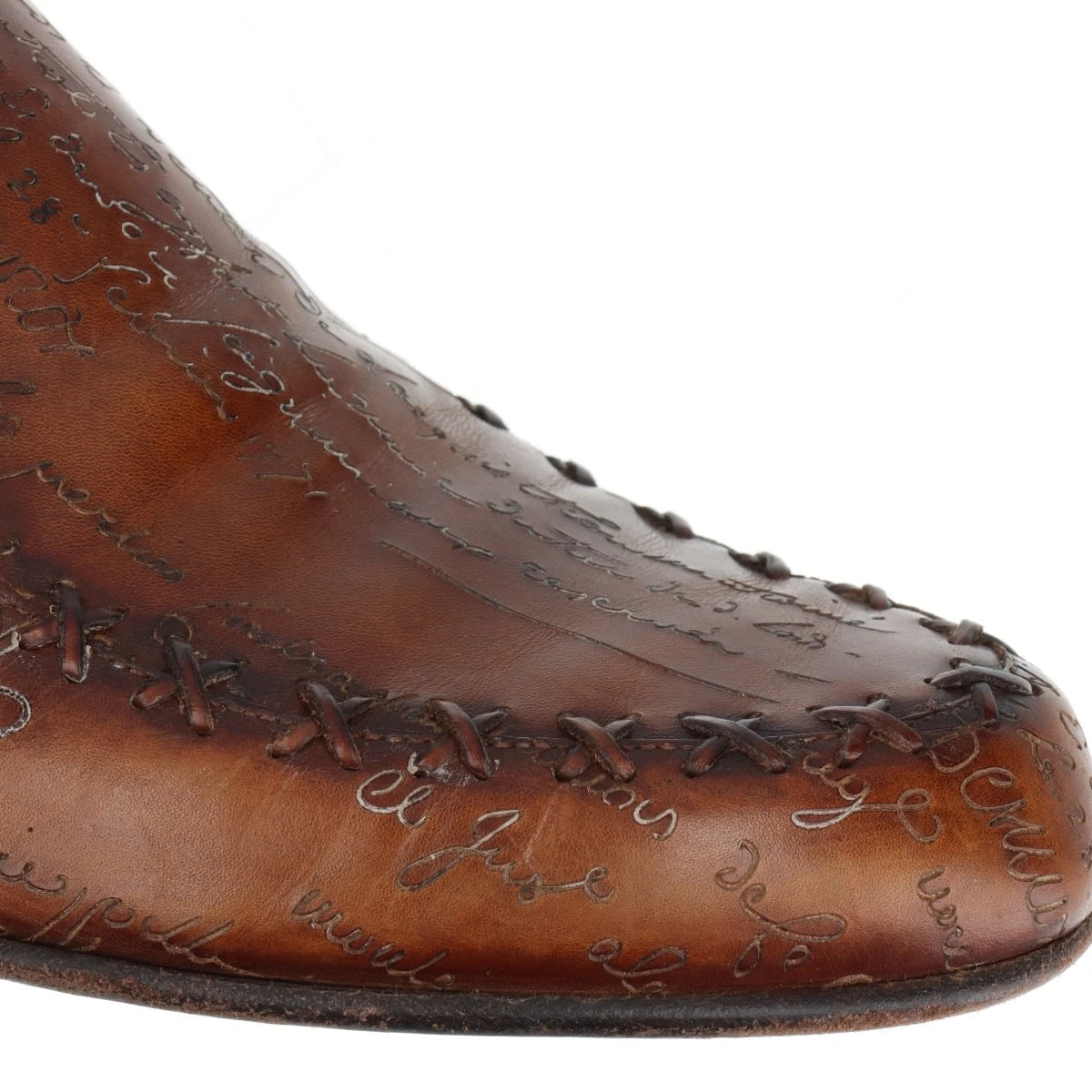 ベルルッティ レザー ローファー 8 メンズ ブラウン フェデリコ