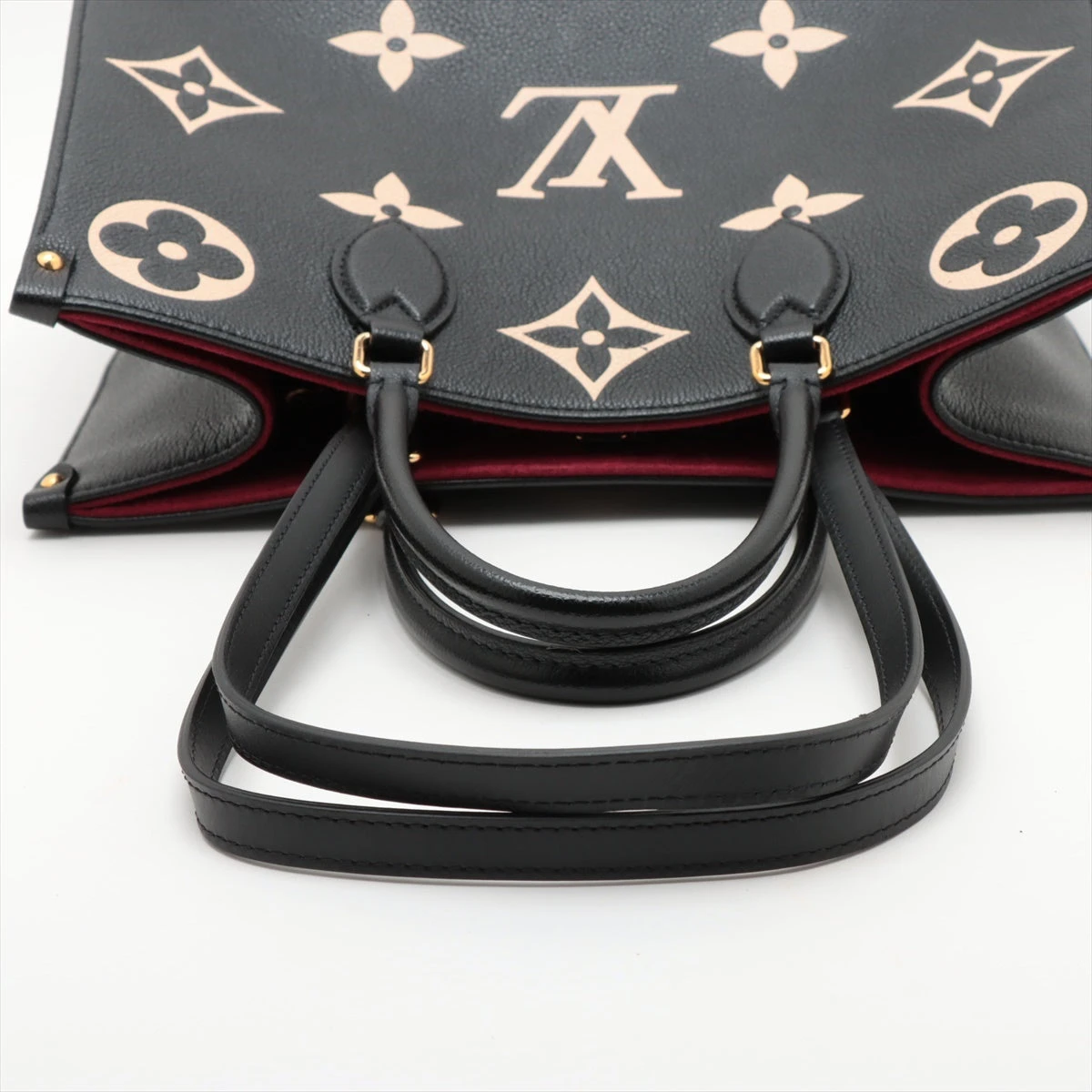 【新品未使用】ルイヴィトン オンザゴーMM M45495 モノグラムアンプラント ルイ・ヴィトン LOUIS VUITTON オンザゴーMM M45495 ノワール