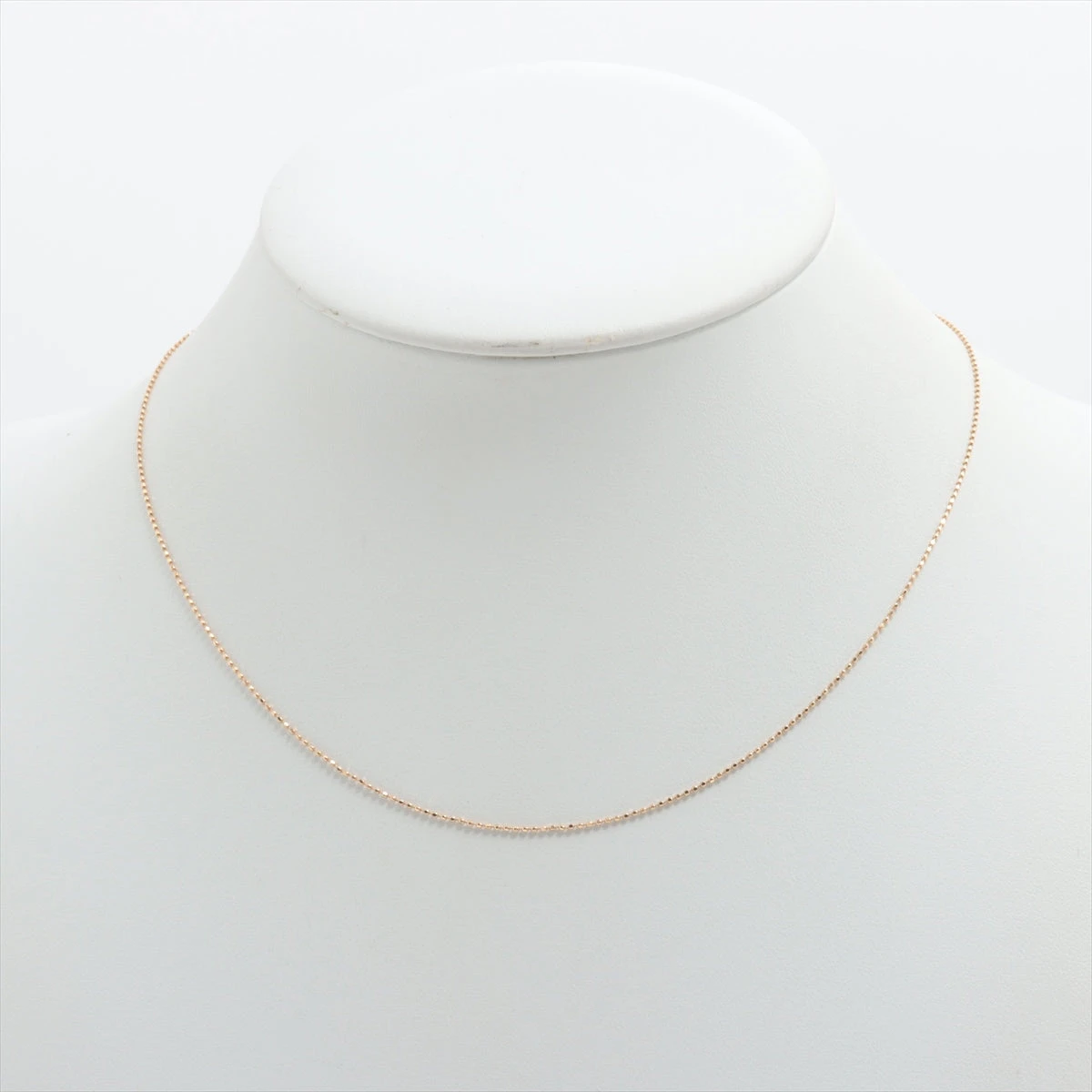 美品♡ アガット K10 スクリューチェーンネックレス　YG K10ネックレス｜ネックレス｜アガット 公式オンラインストア