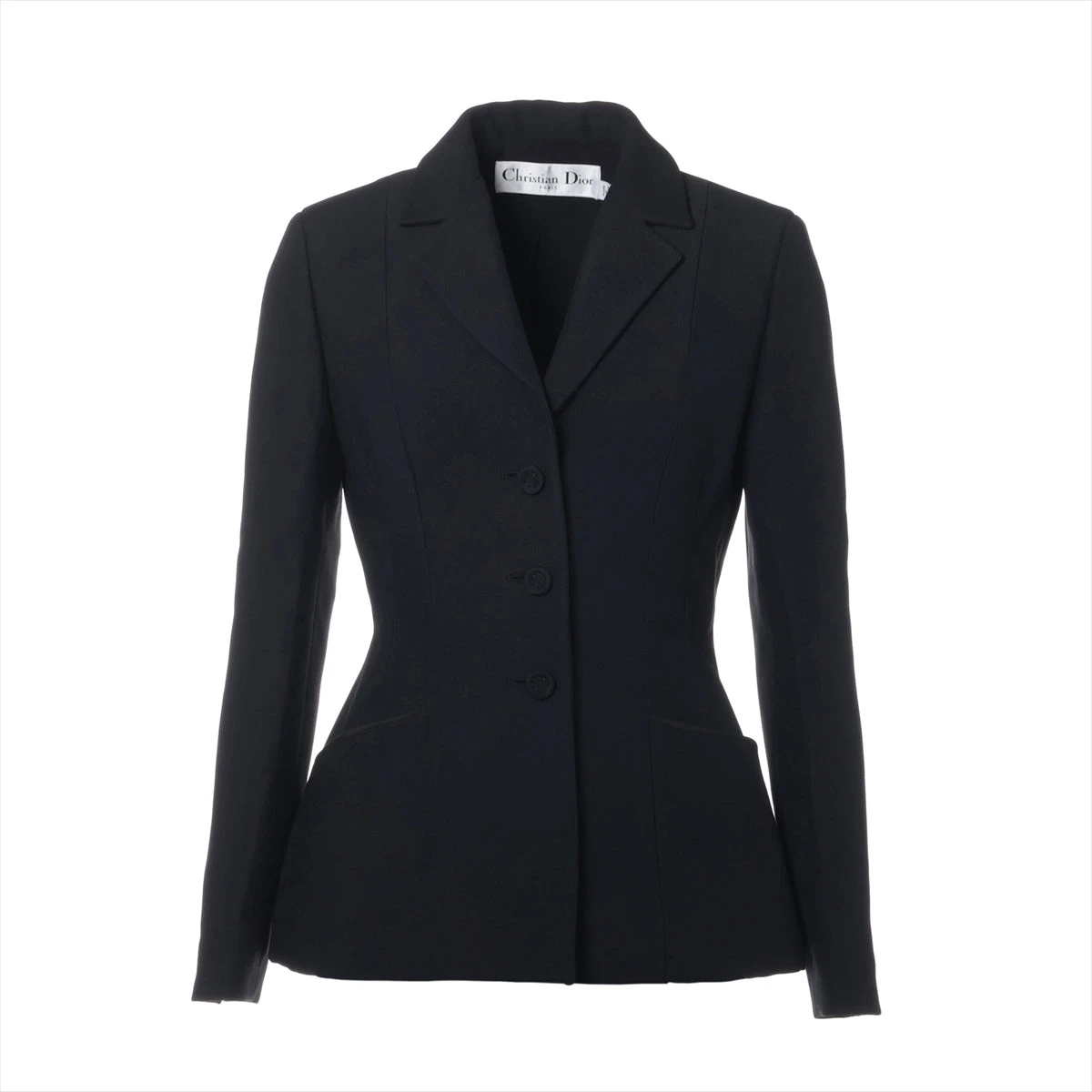 エポカ黒ジャケットシルク40サイズ未使用 Y's for men 40 LINEN 3-BUTTONS JACKET WITH DECORATIVE CLOTH
