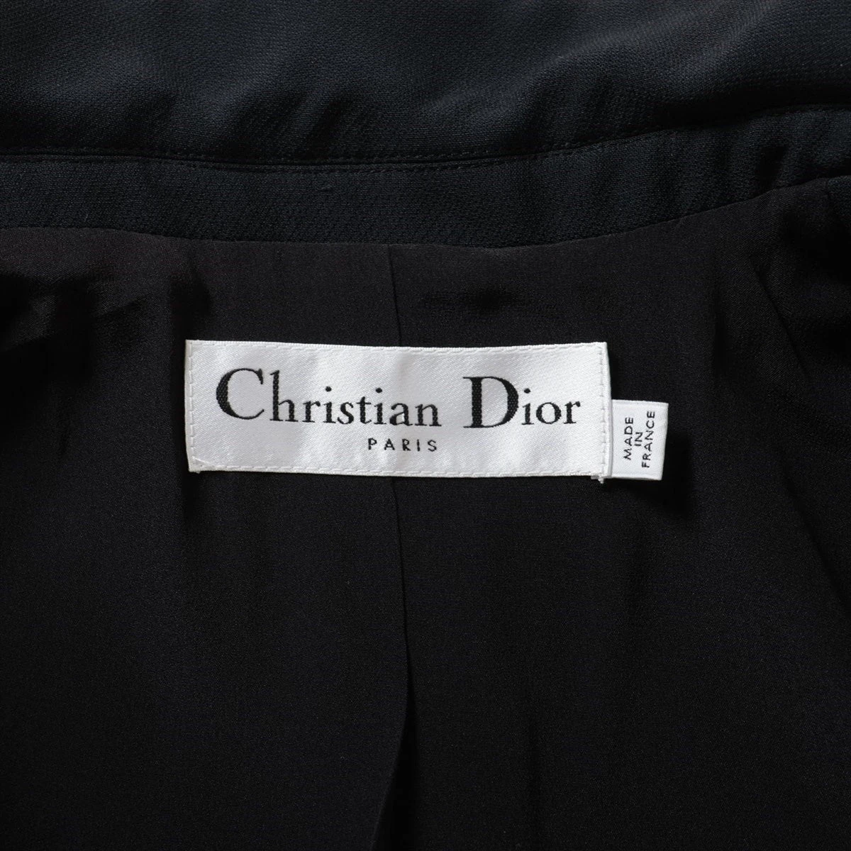 専用✨クリスチャンディオール　プレタポルテ　ジャケット　ノーカラー　クロップド丈 中古・古着通販】Christian Dior pret a porter (クリスチャン
