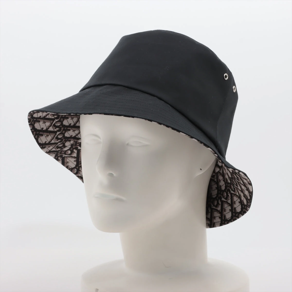 ディオール コットン×ポリエステル テディーD オブリークリバーシブルハット ディオール 95TDD923A130 テディ―D オブリークリバーシブル