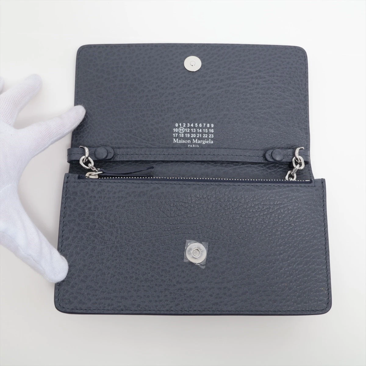 チェーンウォレット ネイビー（紺）系 Maison Margiela(メゾン