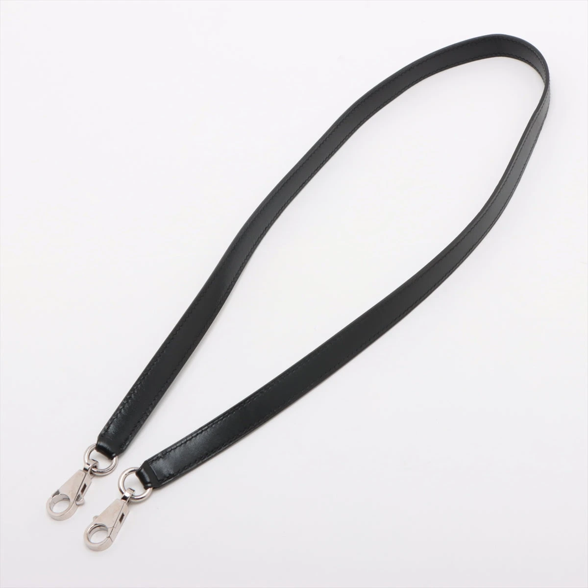 エルメス ケリー35 ボックスカーフ ブラック シルバー金具 □L:2008年 