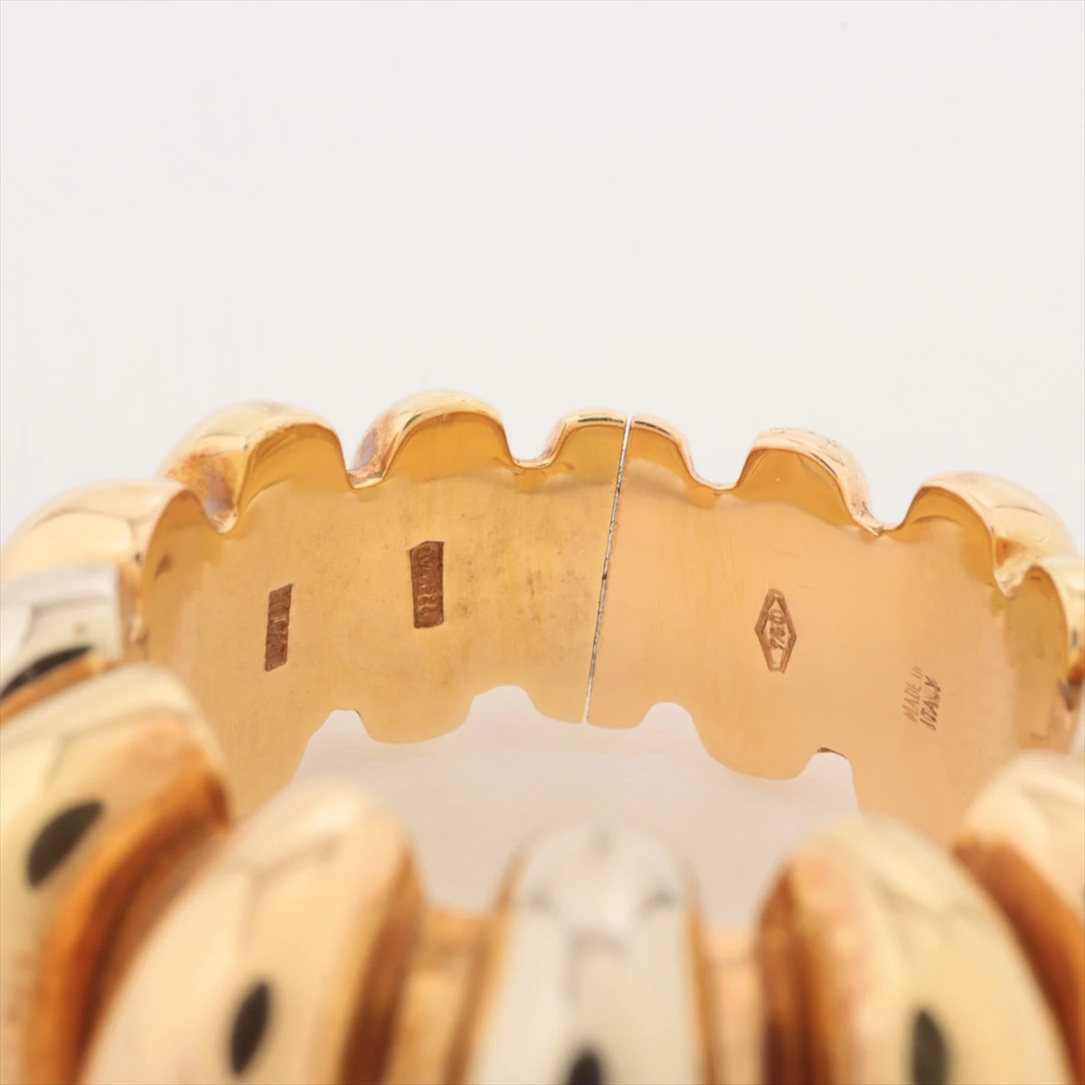 ブルガリ チェルタウラ リング 750(YG×PG×WG) 19.7g A3104217｜中古