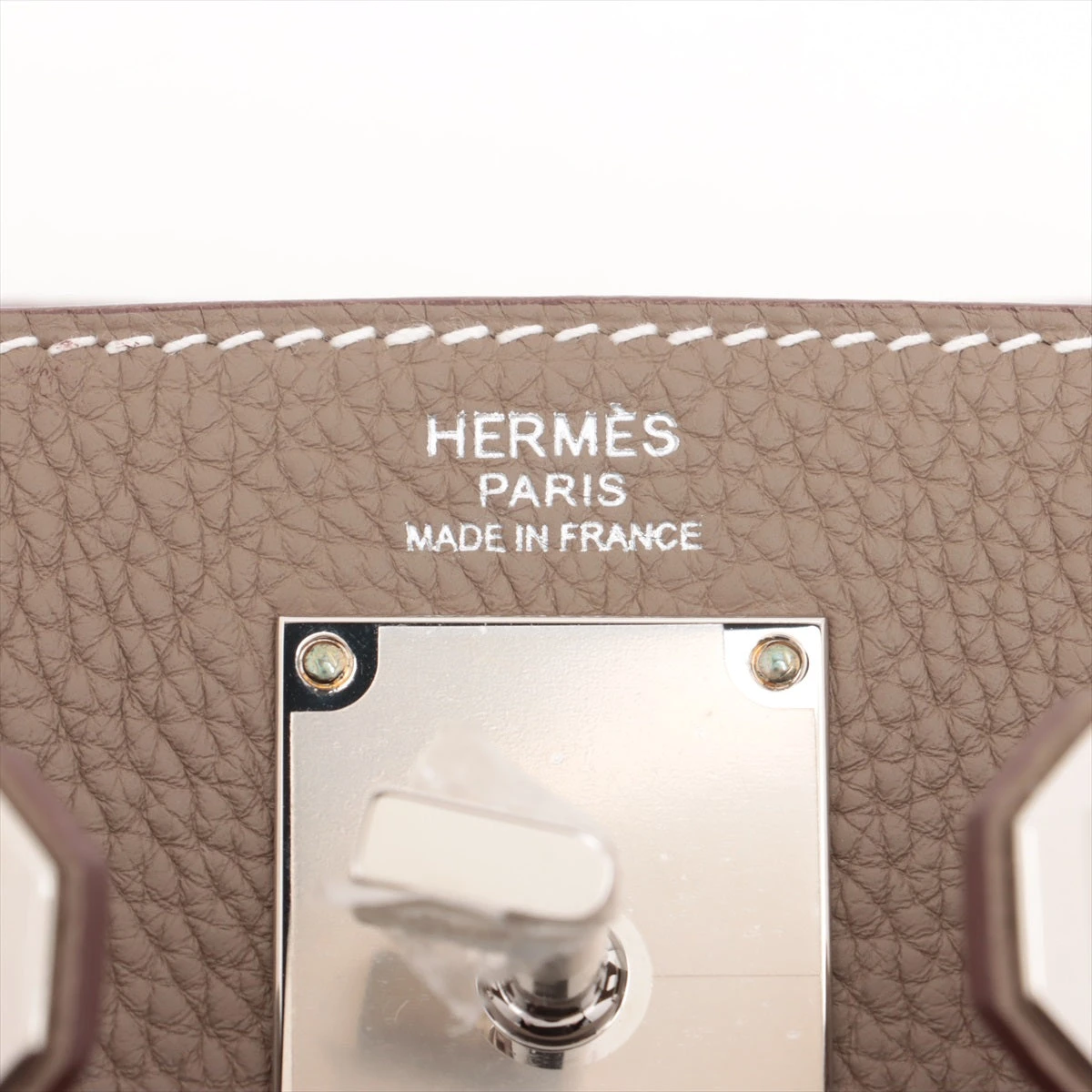 エルメス アッカドPM トゴ エトゥープ シルバー金具 W:2024年 A3090296