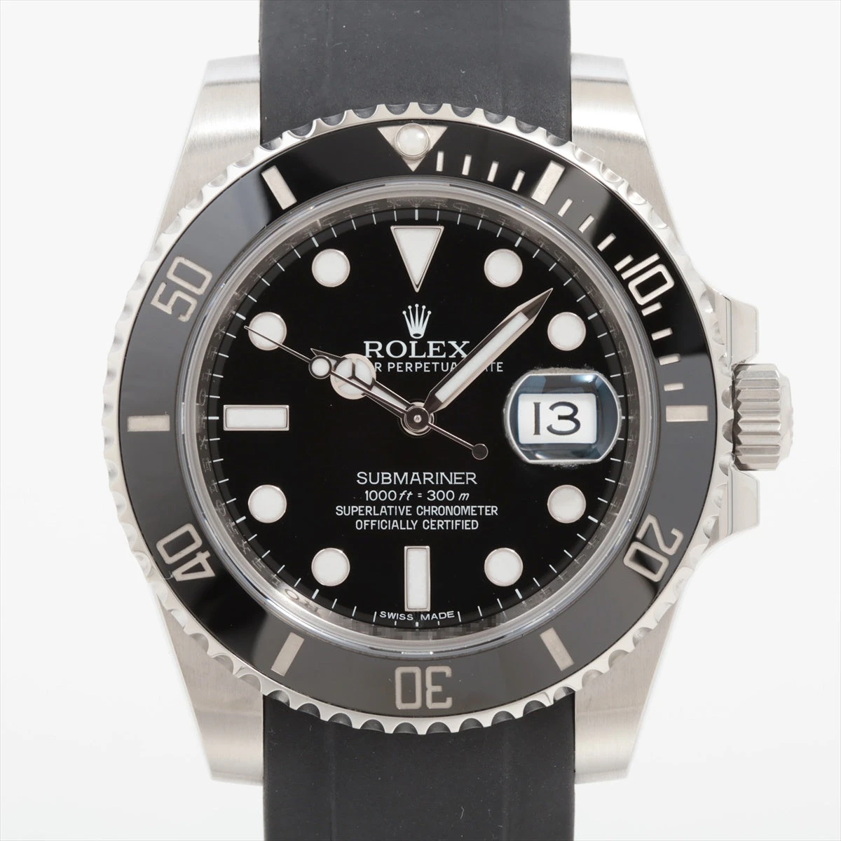 ROLEX サブマリーナ black Rolex Submariner Black - BobsWatches.com