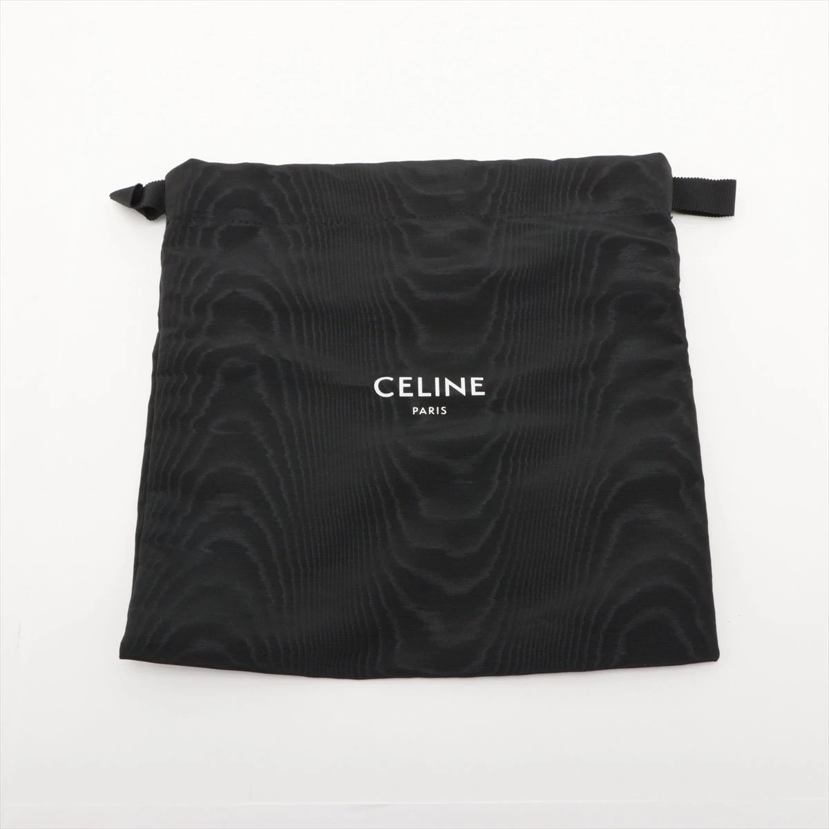 【CELINE】セール！キュイル ショルダーバッグ ブラック 未使用保管品 CELINE セリーヌ キュイル トリオンフ ロゴ レザー