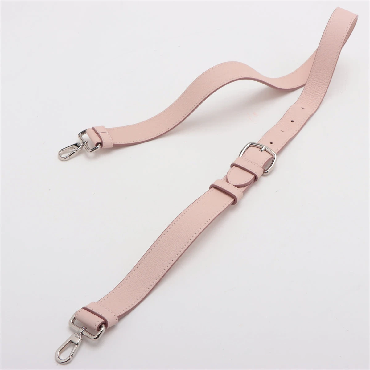 クリスチャンディオール オープンバー レザー 2WAYハンドバッグ ピンク