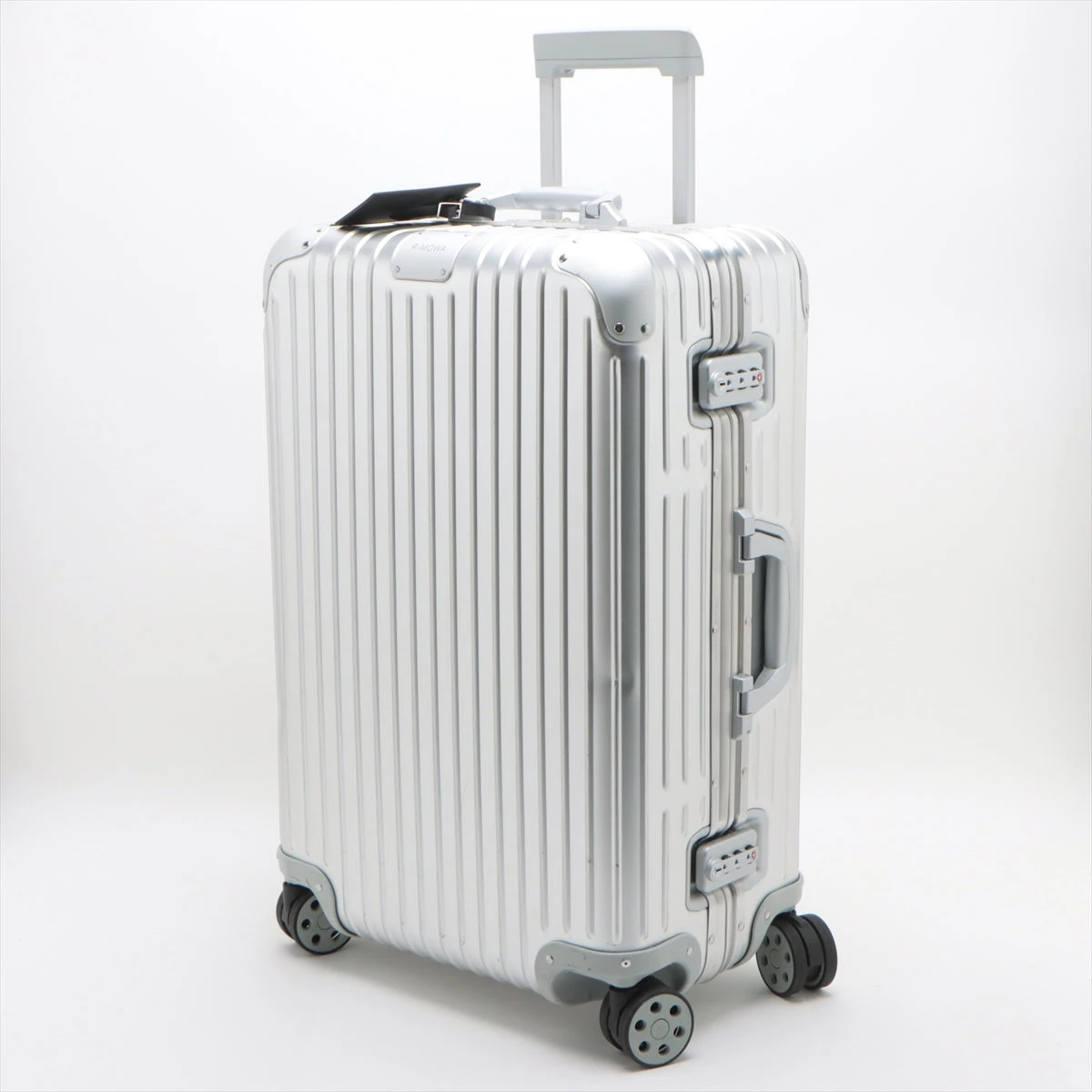 RIMOWA チェックイン M アルミニウムキャリーケース シルバー リモワ チェックインM アルミニウム キャリーケース シルバー