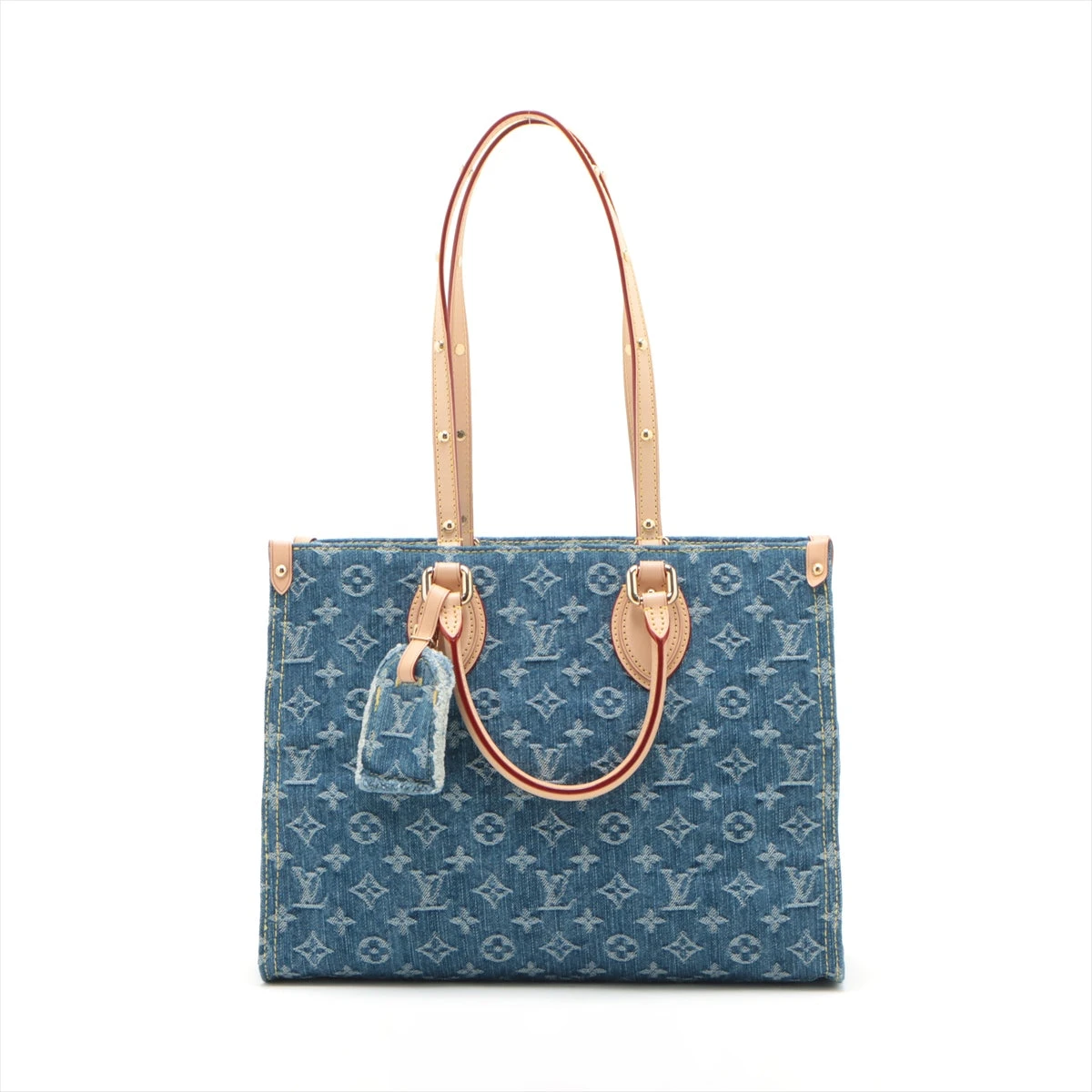 モノグラムデニムがクール♪【LOUIS VUITTON】オンザゴーMM デニム好きにはたまらない！！】ルイヴィトン オンザゴー MM