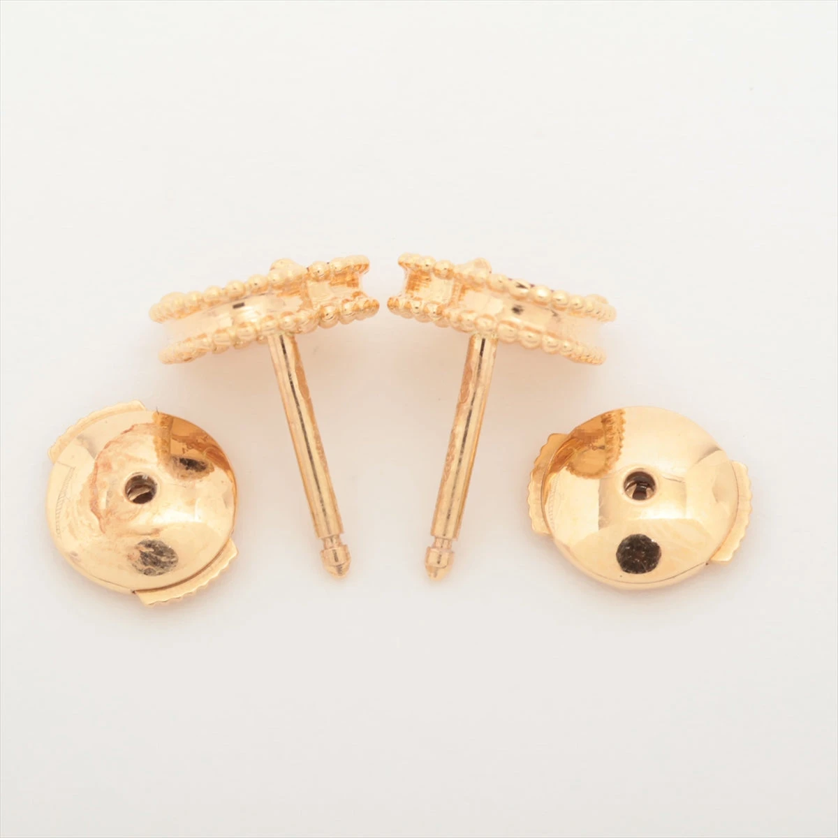 新品同様 ヴァンクリ&アーペルズ スウィートアルハンブラ　カーネリアンピアス ヴァンクリーフ&アーペル スウィートアルハンブラ ハート