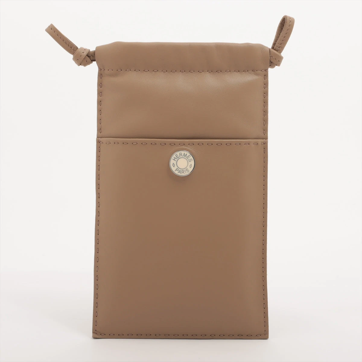 エルメス　ケース　エトゥープ エルメス ピロー アニョーミロ スマートフォンケース エトゥープ