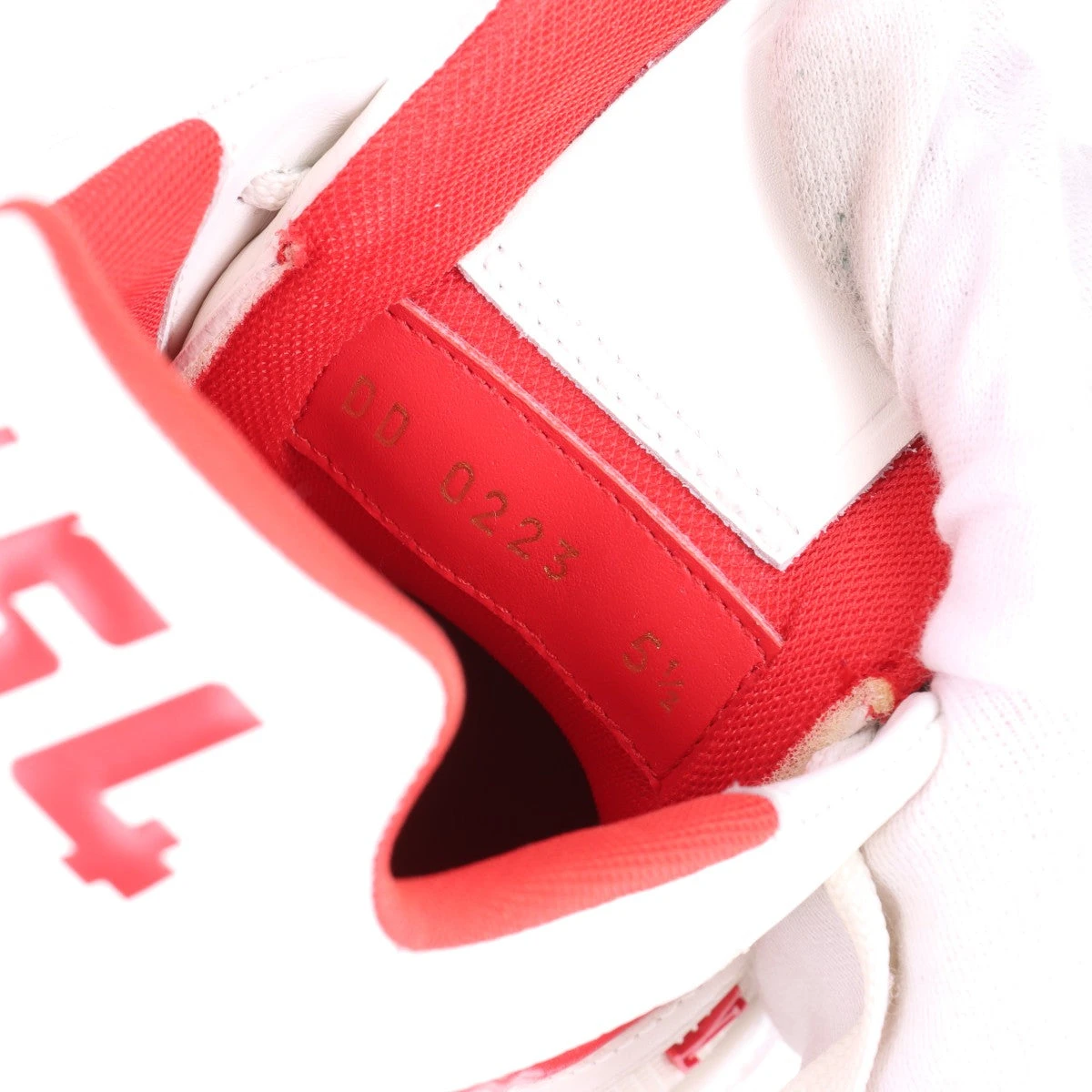 ヴィトン LVトレイナーライン 23年 レザー×スエード スニーカー 5.5