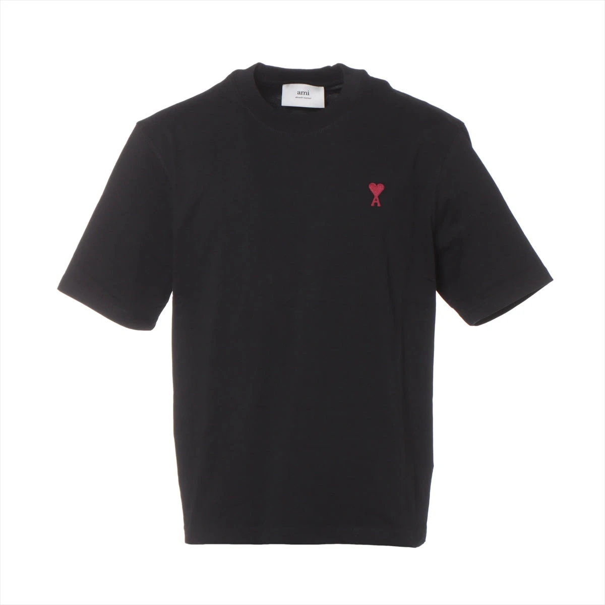 アミ アレクサンドルマテュッシ コットン Tシャツ XS メンズ ブラック  
