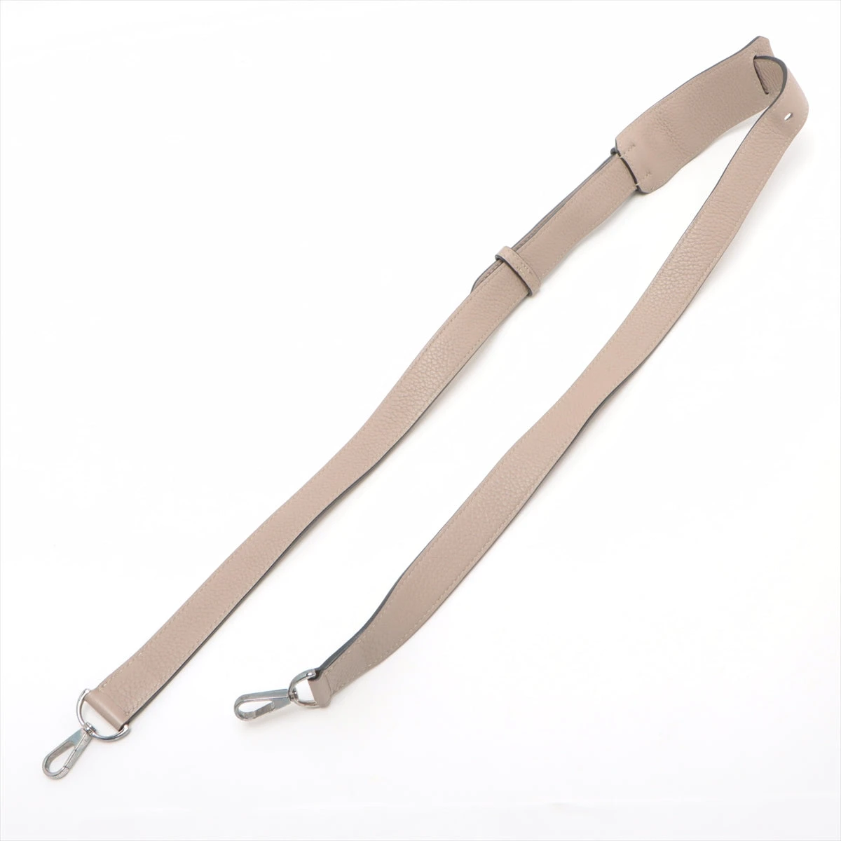 エルメスHERMES ショルダーストラップ　トゥルティエールグレー　シルバー金具 エルメスHERMES ショルダーストラップ トゥルティエールグレー