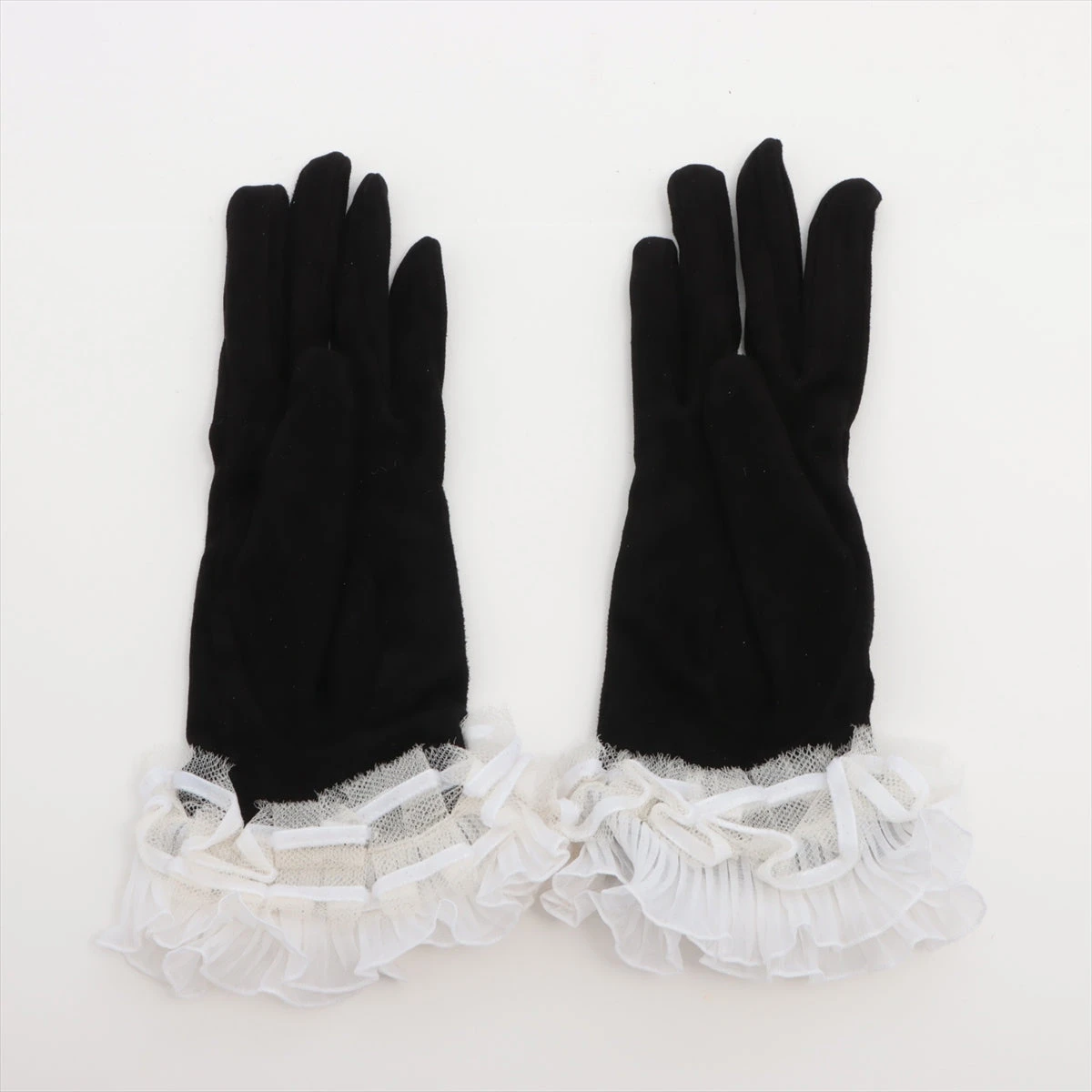シャネル 31 RUE CAMBON 21A グローブ スエード ブラック