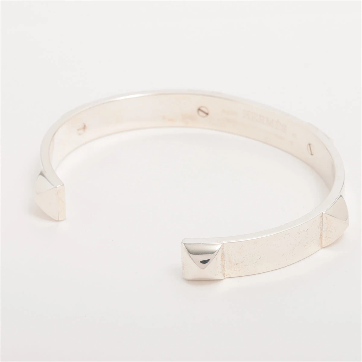 エルメス ミニクルー バングル XL 925 31.2g シルバー A3209344