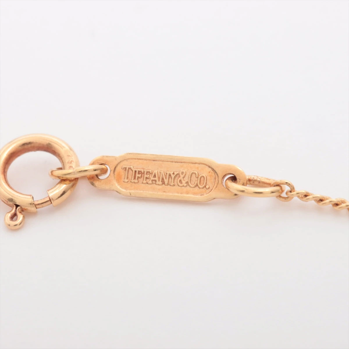 ティファニー チェーンクロスハート アメジスト ネックレス 750(YG