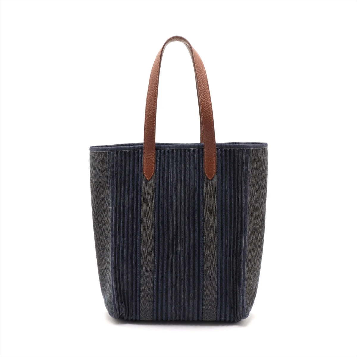 エルメス カリカット トワルデニムカヌレ×ブッフル ネイビー