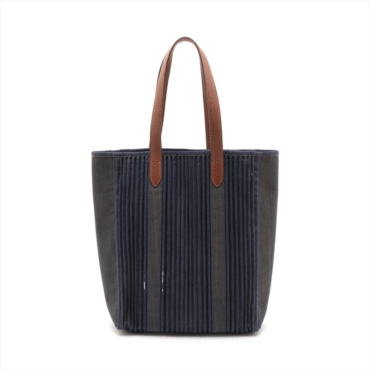 【極美品】エルメス カリカット トートバッグ カバス L刻印トワルデニムカヌレ 極美品】エルメス カリカット トートバッグ カバス L刻印トワル