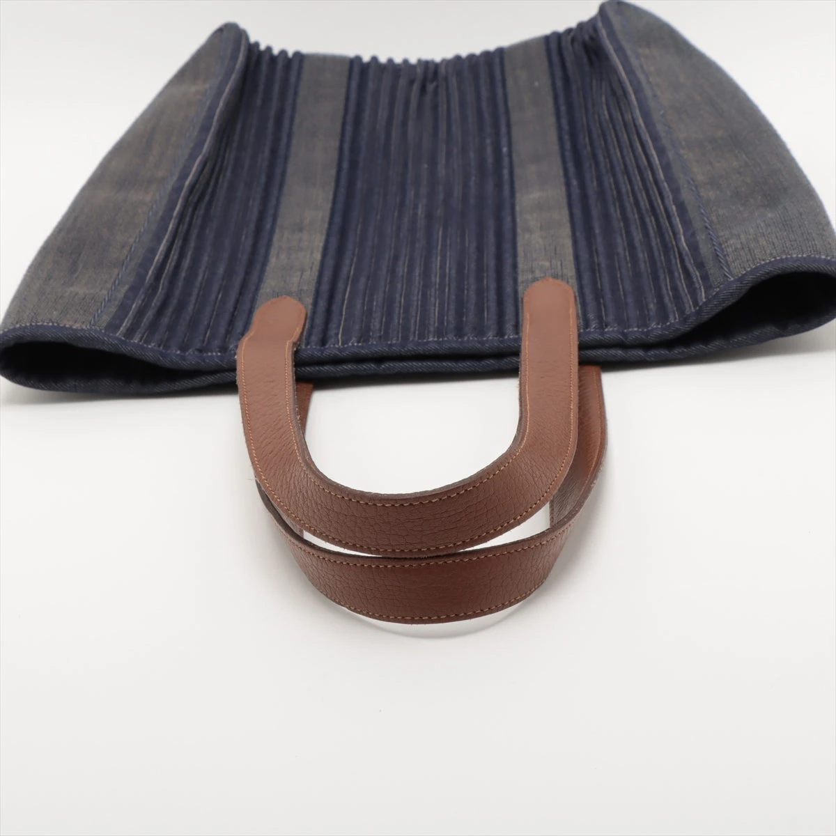 エルメス カリカット トワルデニムカヌレ×ブッフル ネイビー