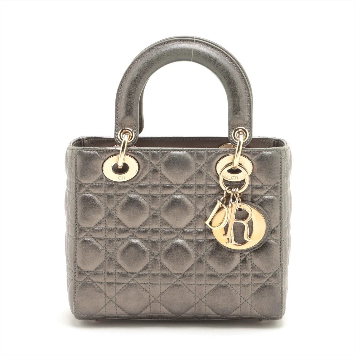 美品　Dior　ディオール　チャーム　カナージュ　シルバー　ミラー 楽天市場】新品同様 クリスチャンディオール チャーム