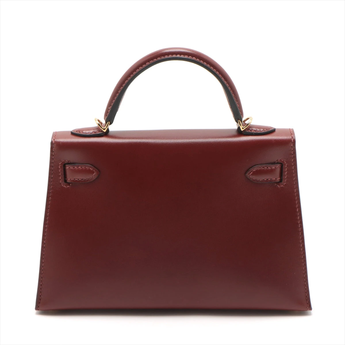 HERMES(エルメス)/ケリー25（外縫い）/ボックスカーフ×ベージュ