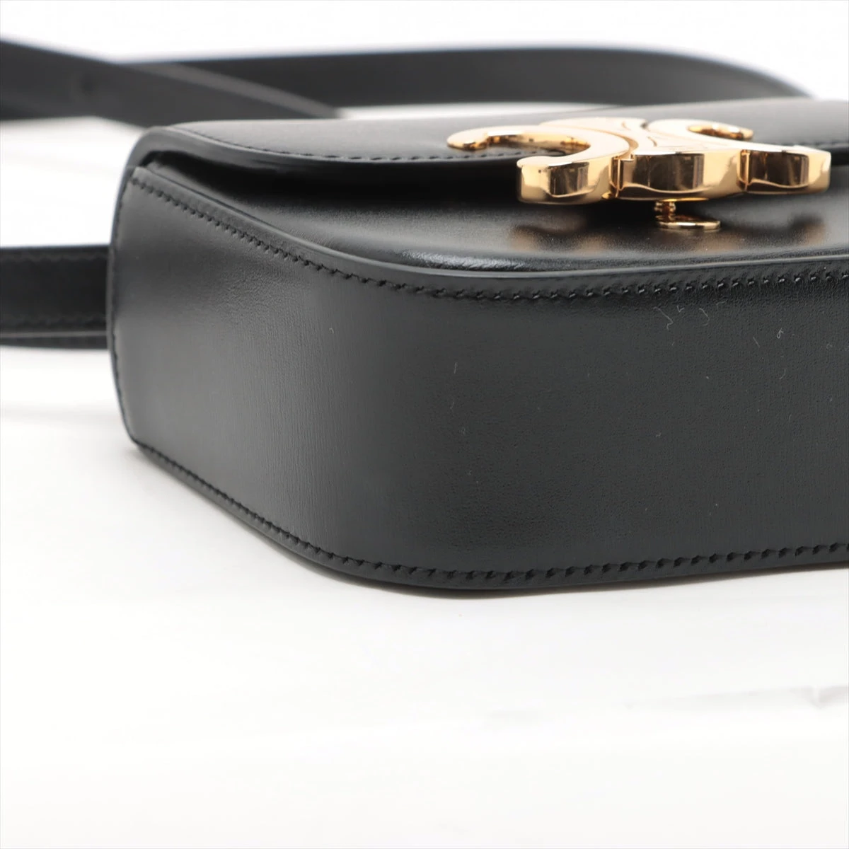 CELINE★ミニ トリオンフ ラミネート リザードレザー★すぐ届く CELINE☆ミニ トリオンフ ラミネート リザードレザー☆すぐ届く