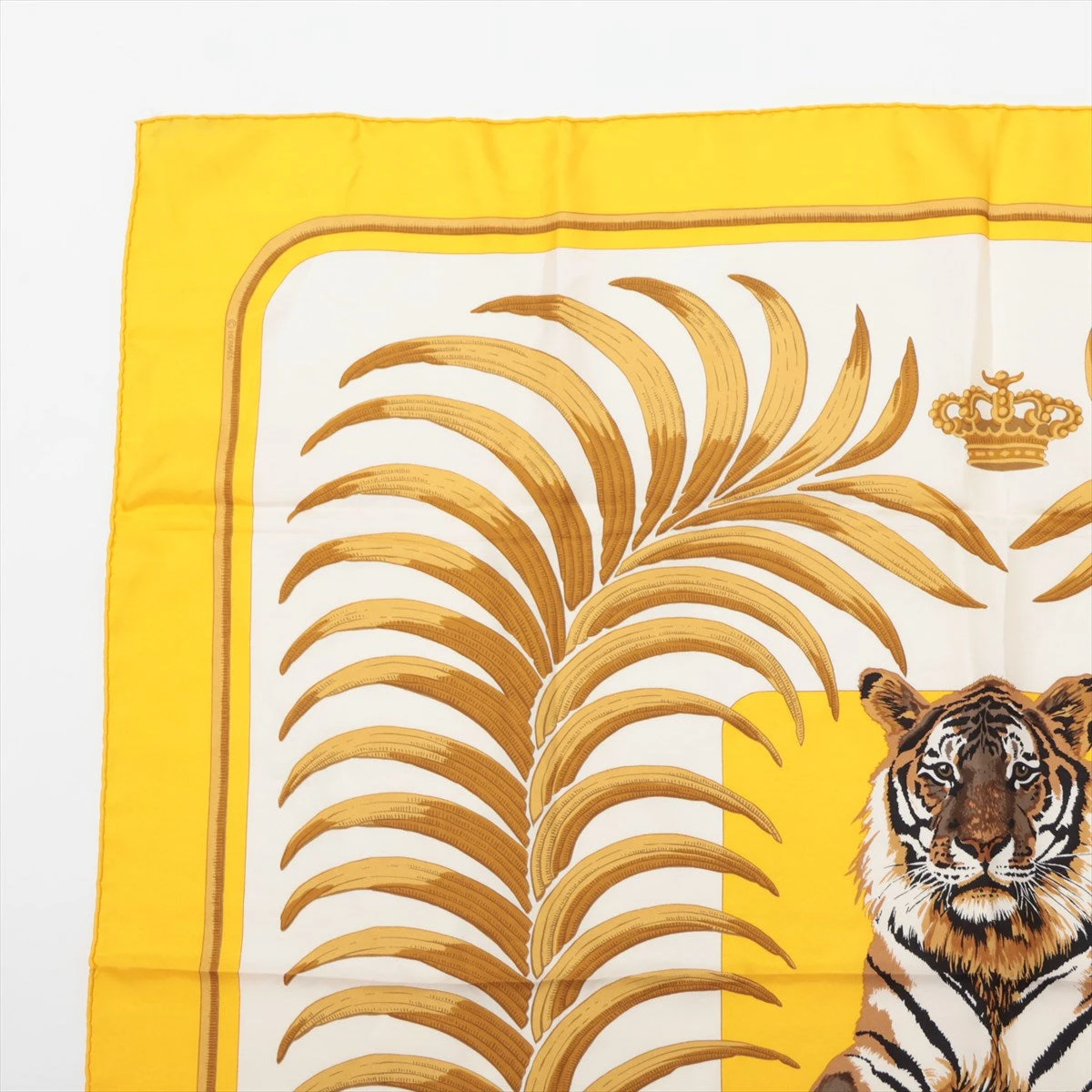エルメス カレ90 Tigre Royal 王者の虎 スカーフ シルク