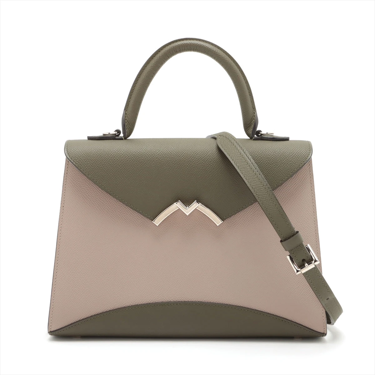 極美品 モワナ クワトロ 2way リバーシブル トートバッグ レザー