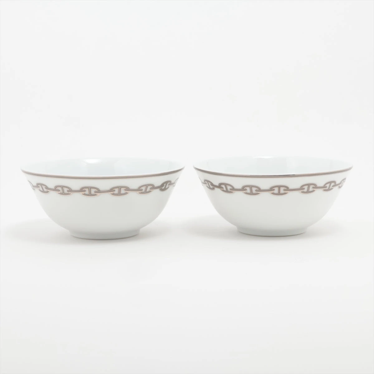 エルメス シェーヌダンクル 食器 陶器 5点セット XB025984｜中古