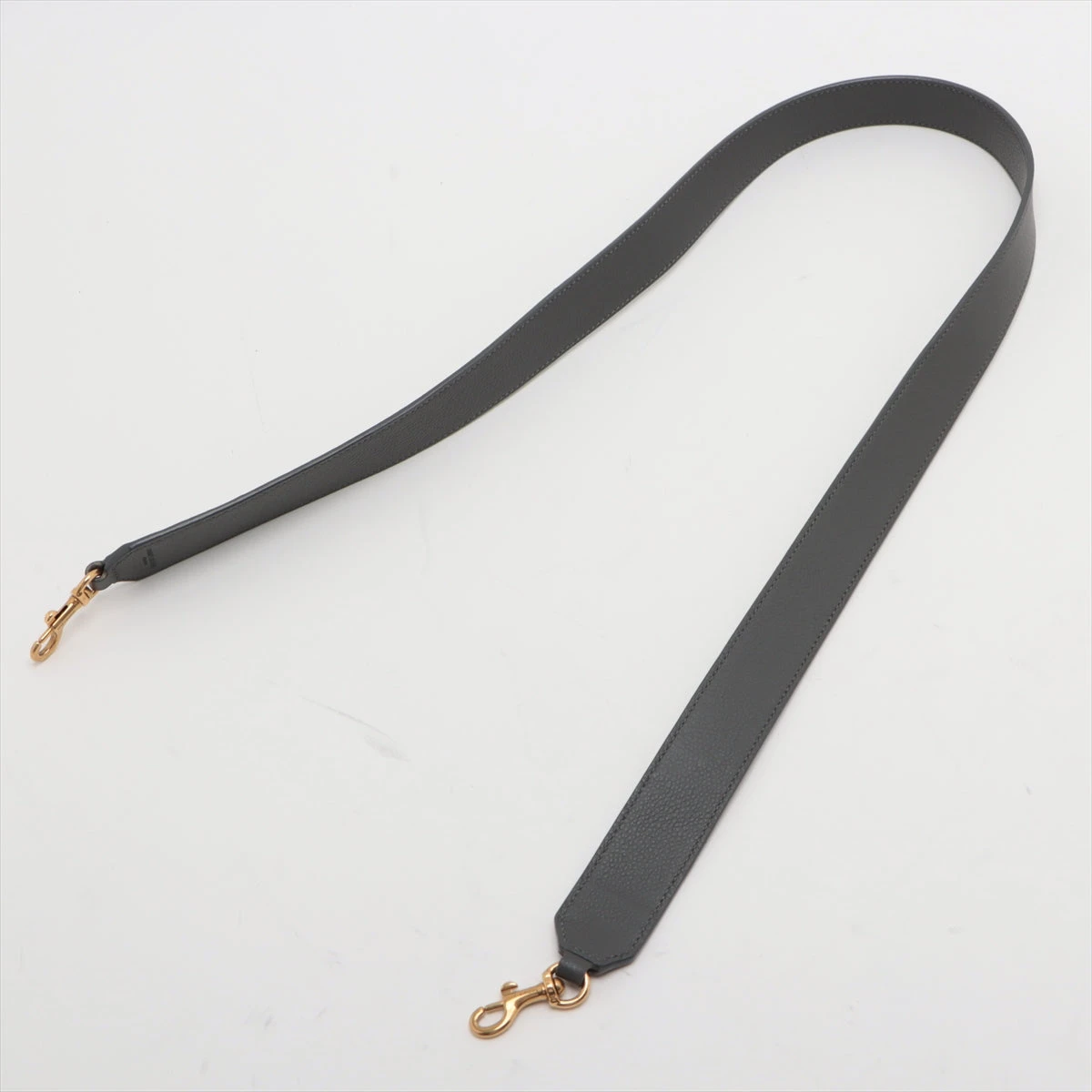 サンローランパリ ダウンタウンカバス レザー 2WAYハンドバッグ グレー