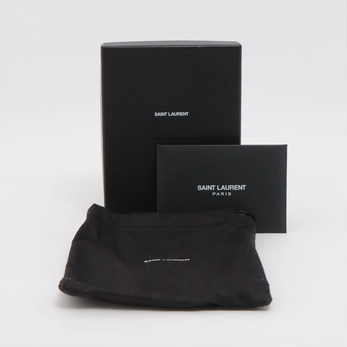 サンローランパリ YSLロゴ GUE617716 パテントレザー コンパクト