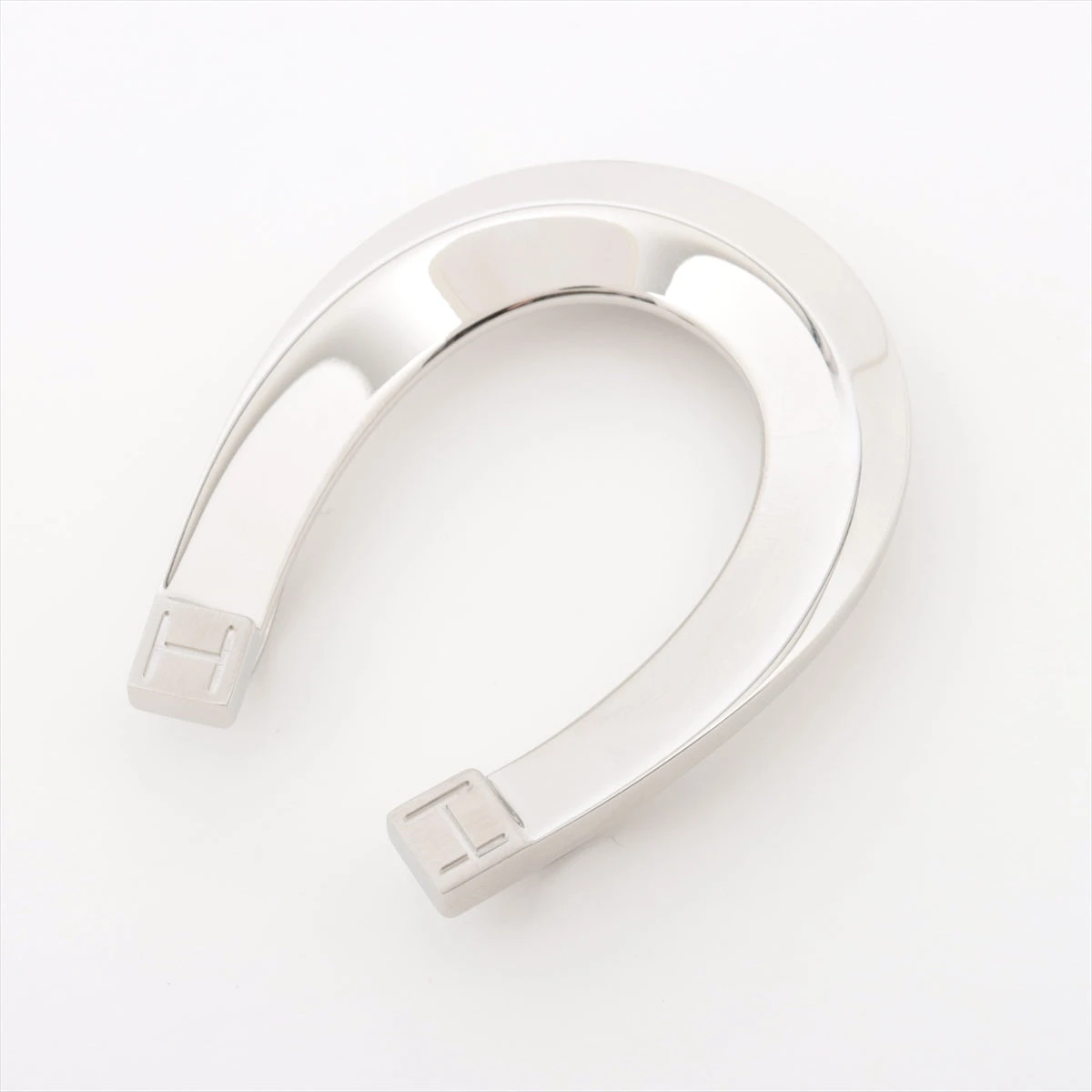 エルメス ホースシュー マネークリップ GP シルバー A3311125｜中古