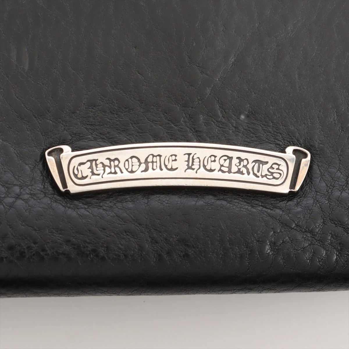 クロムハーツ ジュディ ウォレット 表記なし ブラック×シルバー クロスボールボタン CHROME HEARTS クロムハーツ アリゲーター judy ジュディ ウォレット