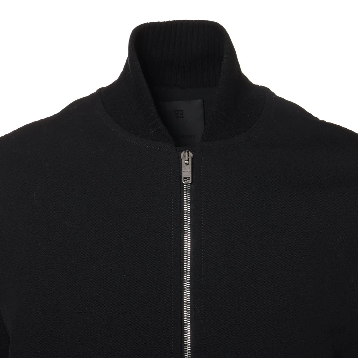 ジバンシィ 4G ウール ボンバージャケット 46 メンズ ブラック