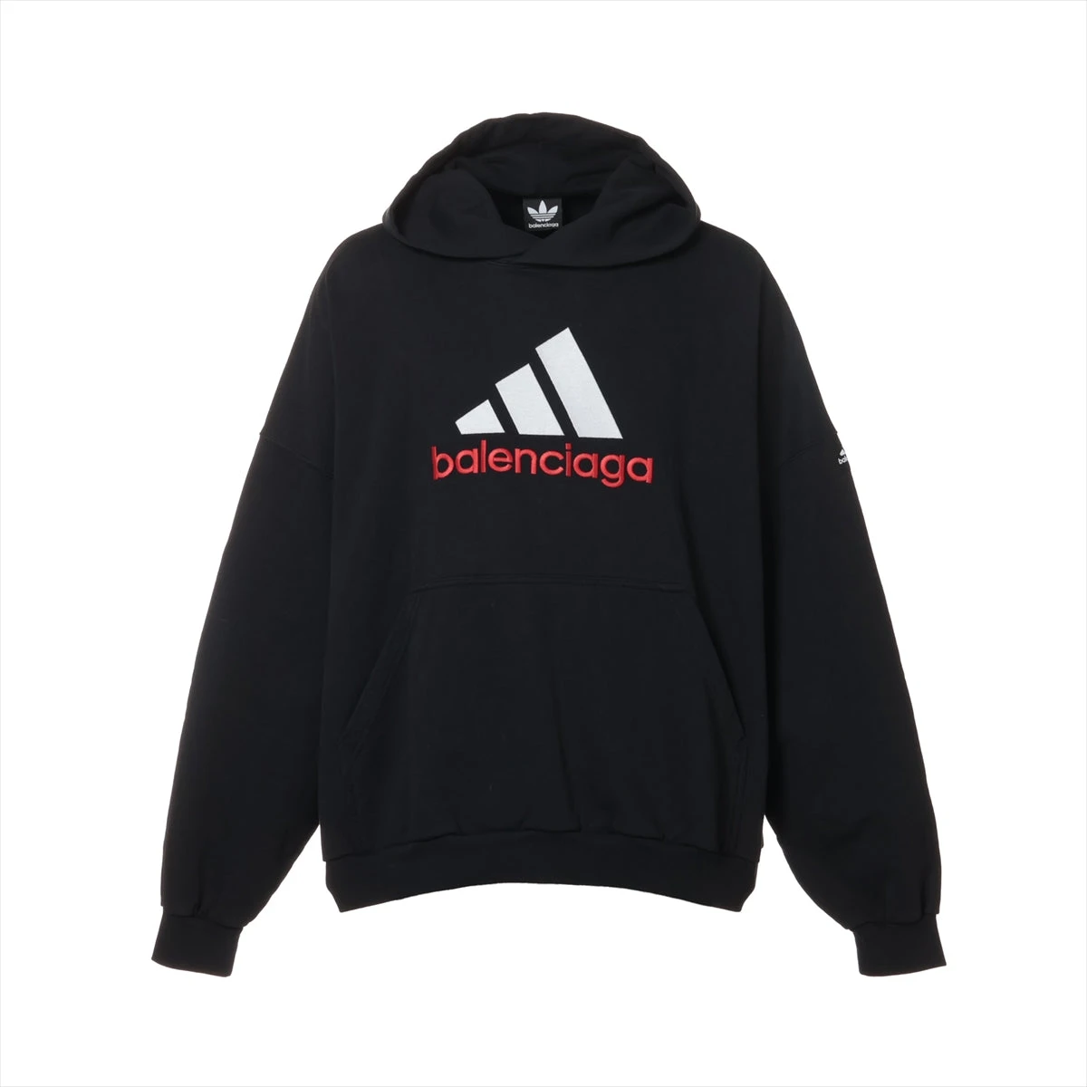 バレンシアガ×アディダス 22AW コットン パーカー 2 メンズ ピンク 