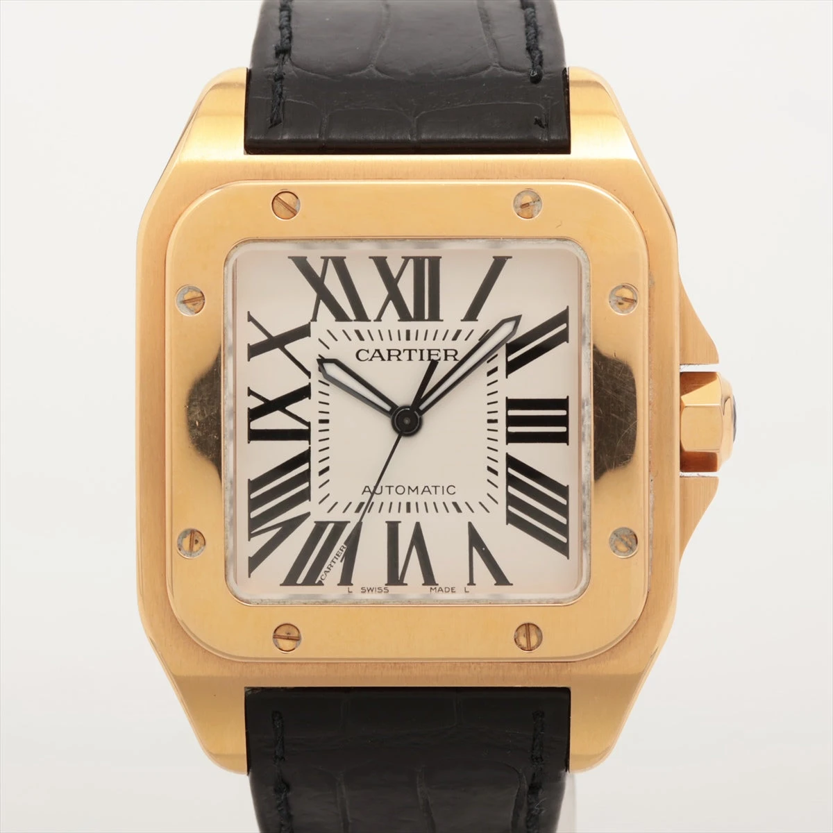 apカルティエ■サントス100MM W20091X7 シルバー Cartier（カルティエ）サントス100 クロノグラフ XL
