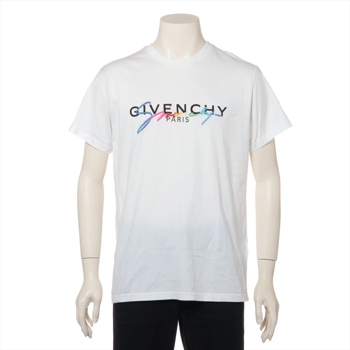 ジバンシィ コットン Tシャツ XS メンズ ホワイト BM70RL3002 ジバンシィ コットン Tシャツ XS メンズ ホワイト BM70RL3002